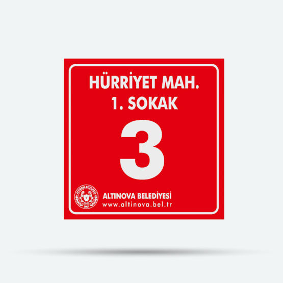 Alüminyum Etiket Bursa Lazerlik