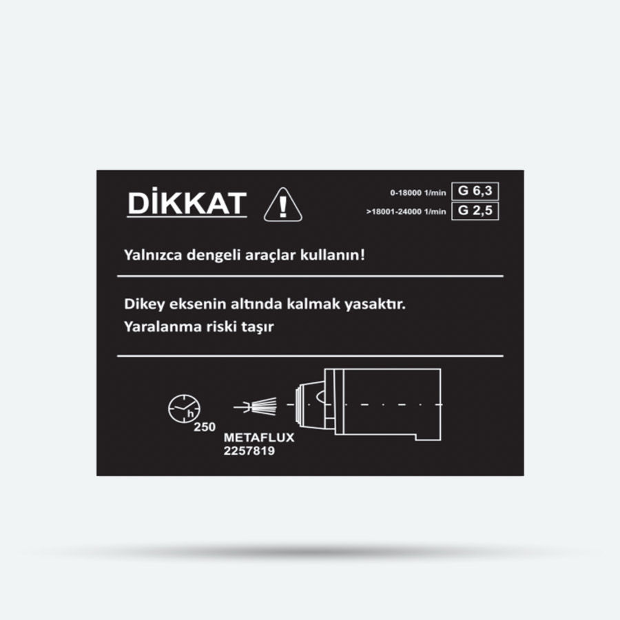 Alüminyum Etiket Bursa Lazerlik