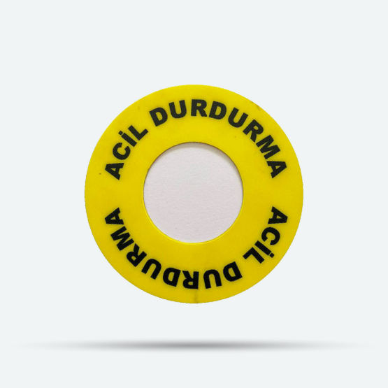 PVC (Leksan) Etikett Bursa Lazerlik